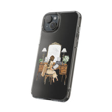 Antique Vanity Clear Impact - Resistant Phone Case - (Brunette)