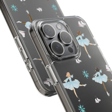 Ice Skaters Clear Impact-Resistant Phone Case