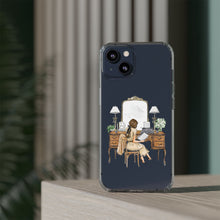 Antique Vanity Clear Impact - Resistant Phone Case - (Brunette)