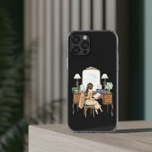 Antique Vanity Clear Impact - Resistant Phone Case - (Brunette)