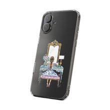 French Vanity Clear Impact-Resistant Case — (Brunette)