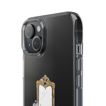 French Vanity Clear Impact-Resistant Case - (Red)