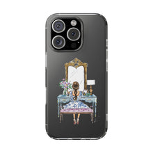 French Vanity Clear Impact-Resistant Case — (Brunette)