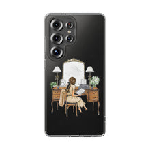 Antique Vanity Clear Impact - Resistant Phone Case - (Brunette)