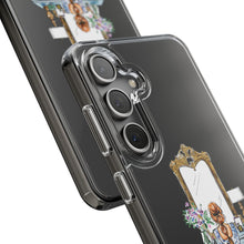 French Vanity Clear Impact-Resistant Case - (Red)