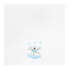 The Skater Tea Towel (Brunette)