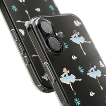 Ice Skaters Clear Impact-Resistant Phone Case