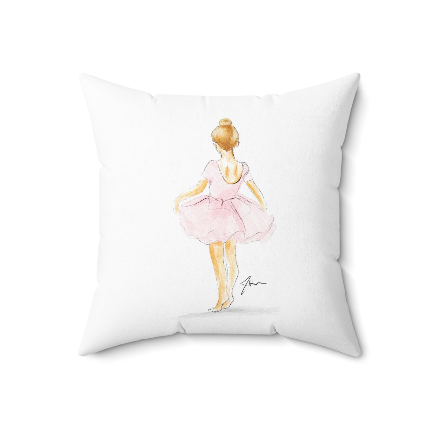 Little ballerina (Red) Pillow