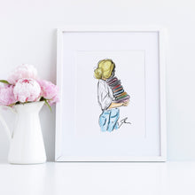 Bookworm Print
