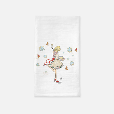 Baking Spirits Bright Tea Towel (Blonde)