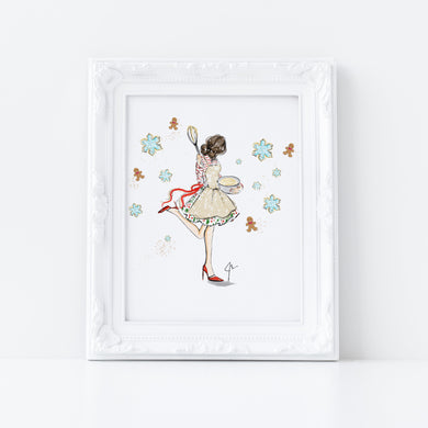 Baking Spirits Bright Art Print