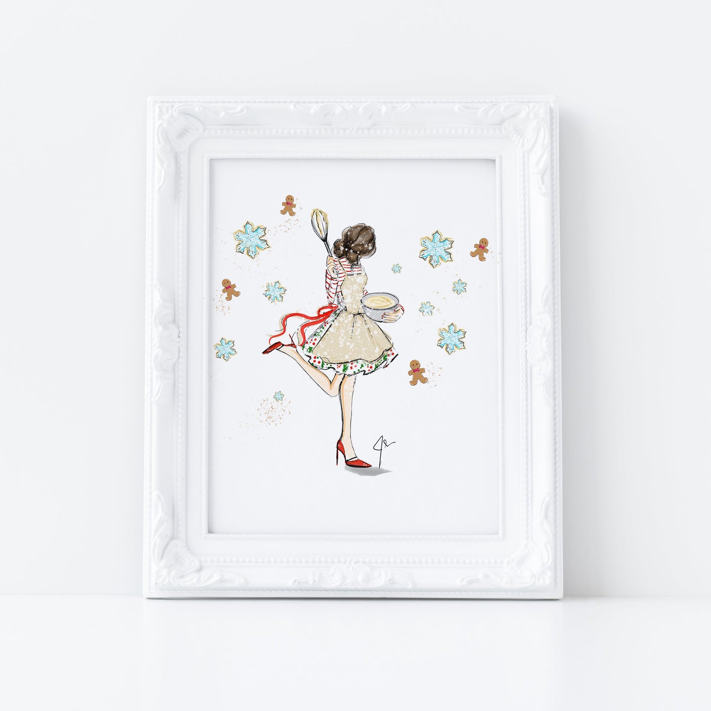 Baking Spirits Bright Art Print