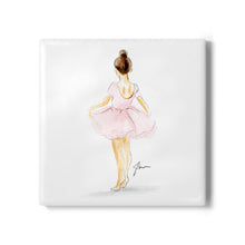 Little Ballerina Brunette Coaster