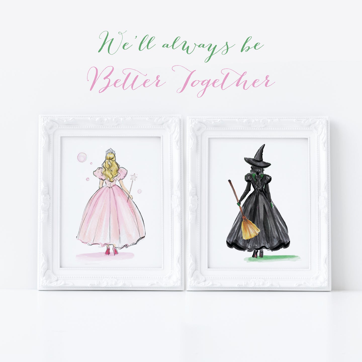 Wicked West and Elegant East Bundle Print Set (2)