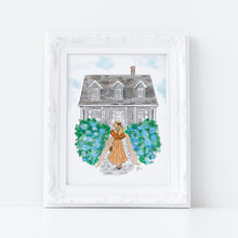 Blooming Path Art Print
