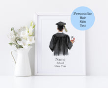 The Grad Tassel - Personalized Graduation Art Print