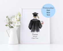 The Grad Tassel - Personalized Graduation Art Print