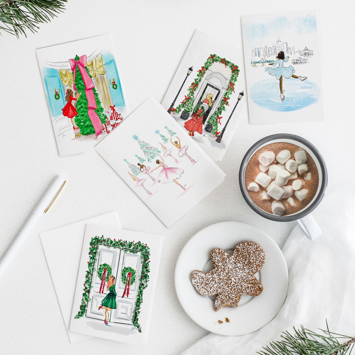 Holiday Card Set of 10