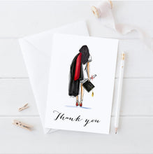 The Diploma Cards - Personalized Thank You Card Set