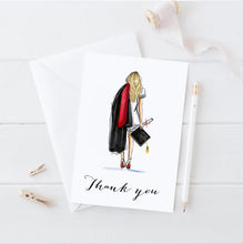 The Diploma Cards - Personalized Thank You Card Set