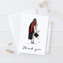 The Diploma Cards - Personalized Thank You Card Set