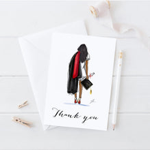 The Diploma Cards - Personalized Thank You Card Set