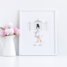 The Dentist Personalized Art Print - Classic Style
