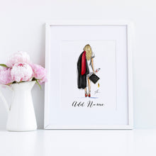 The Diploma - Personalized Graduation Art Print