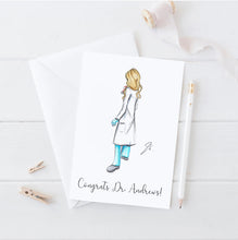 The Doctor Graduate Personalized Card - Classic Silhouette