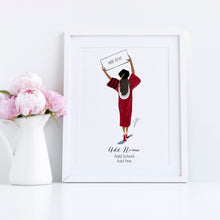 The Doctorate Grad - Personalized Graduation Art Print