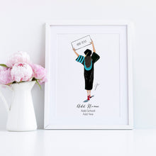 The Doctorate Grad - Personalized Graduation Art Print