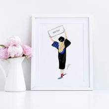 The Doctorate Grad - Personalized Graduation Art Print
