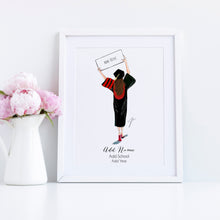 The Doctorate Grad - Personalized Graduation Art Print