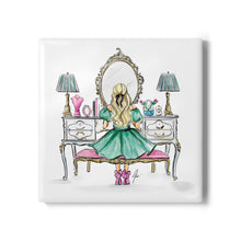 The Emerald Elegance Vanity Coaster