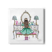 The Emerald Elegance Vanity Coaster