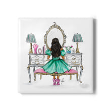 The Emerald Elegance Vanity Coaster