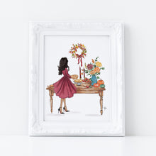 The Harvest Table Art Print