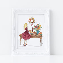 The Harvest Table Art Print
