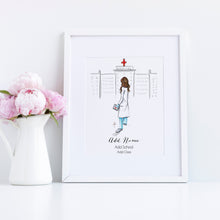 The Doctor Personalized Art Print - Classic Silhouette