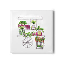 The Flower Cart Coaster