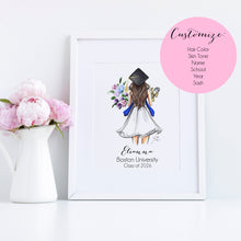 The Graduate - Personalized Graduation Art Print