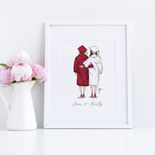 The Personalized Graduation Friends Art Print