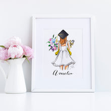 The Graduate - Personalized Graduation Art Print