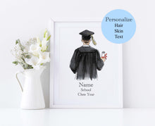 The Grad Tassel - Personalized Graduation Art Print
