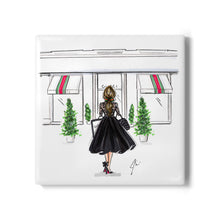 The Red and Green Boutique Coaster