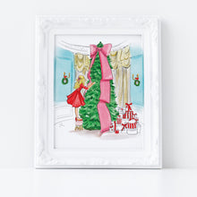 Holiday in The Parlor Art Print