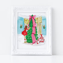 Holiday in The Parlor Art Print