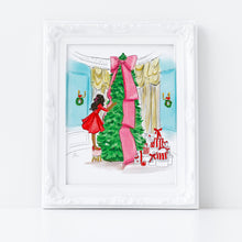 Holiday in The Parlor Art Print