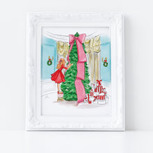 Holiday in The Parlor Art Print