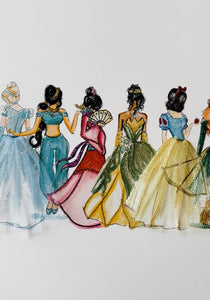 The Princesses Print